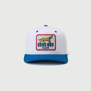 SEAGER Goodboy Snapback - 'Cream/Blue'