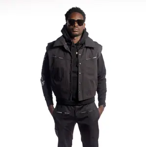 Barth Critter Program Vest - Waterproof - Oversized Fit Collared Vest - Menswear or Womenswear - Unisex, Streetwear, Coats