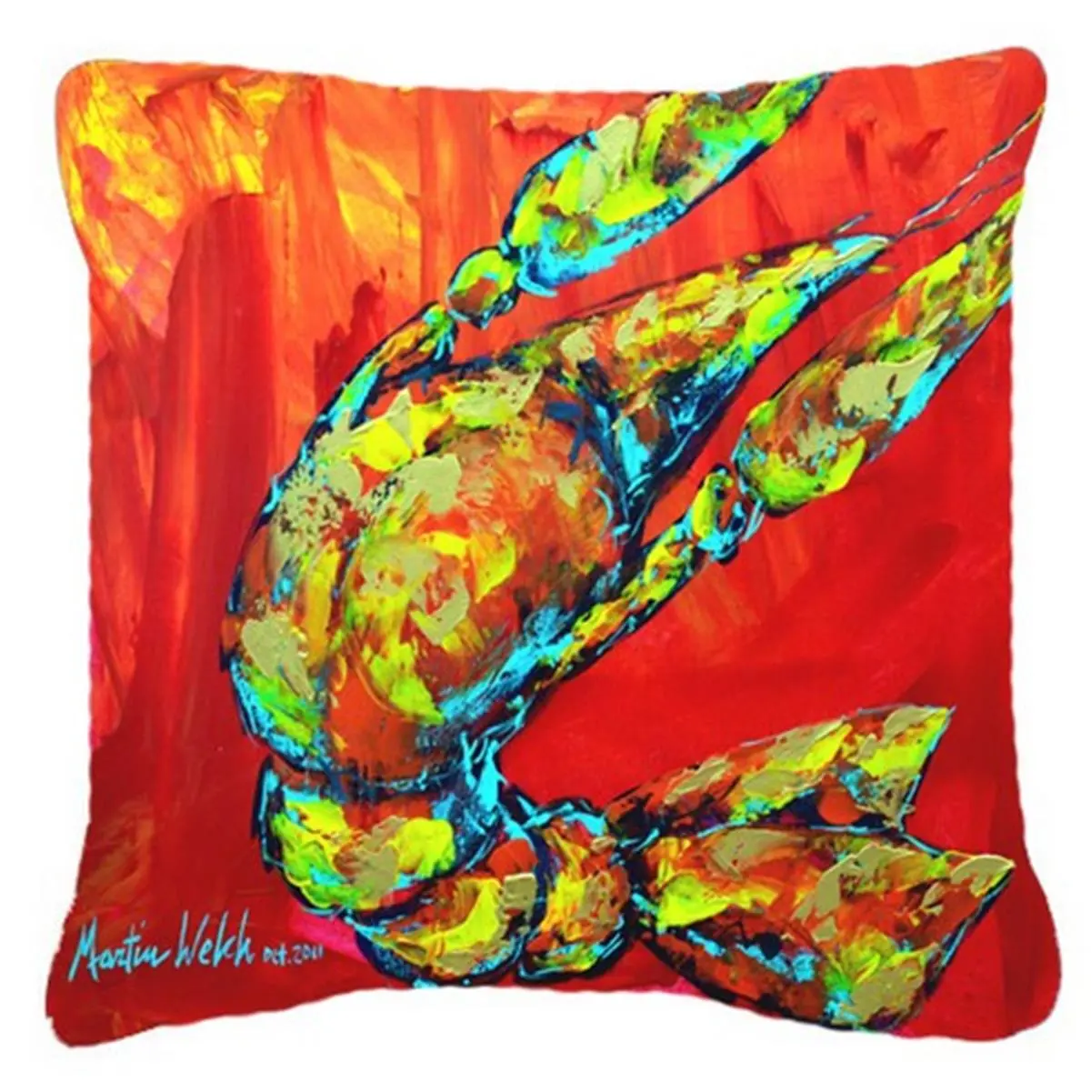 212 MAIN Hot Craw Decorative Pillow - Heavy Weave, Fade-Resistant, Durable Cushions, Weather Resistant Cushions for Indoor-Outdoor Home Soft Furnishings Accent