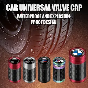 4Pcs Car Carbon Fiber Wheel Valve Tyre Dust Caps For BMW 1 2 3 4 5 6 7 Series E46 E85 E60 F10 E39 E30 E36 E53 E87 E90 E70 X1 X3 X5 X7 M3 M4 M5 M6 M Performance F20 F10 F15 F30 G30 G32 G01 G02 G05 G06 G07 G26 G23 G22 G08 G16 Accessories