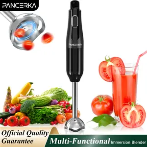 PANCERKA Immersion Hand Blender — Portable Electric Stick Blender powered by a robust 800W motor, featuring 2-speed settings and stainless steel blades, helping you effortlessly prepare soups, smoothies, purees, or baby food