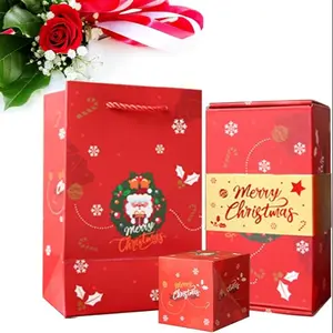 Surprise Gift Box Money, New Year Christmas Surprise Gift Box, Foldable Pop-Up Explosion Gift Box, Birthday Anniversary Valentine's Day Proposal