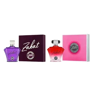 Zakat Perfumes | Z33 + Z39 Bundle | His & Her's | 3.4 oz Per Bottle | Eau de Parfum | Amber - Lemon