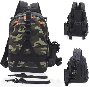 Fishing Backpack with Rod Holder & Tackle Box Storage -  for Women