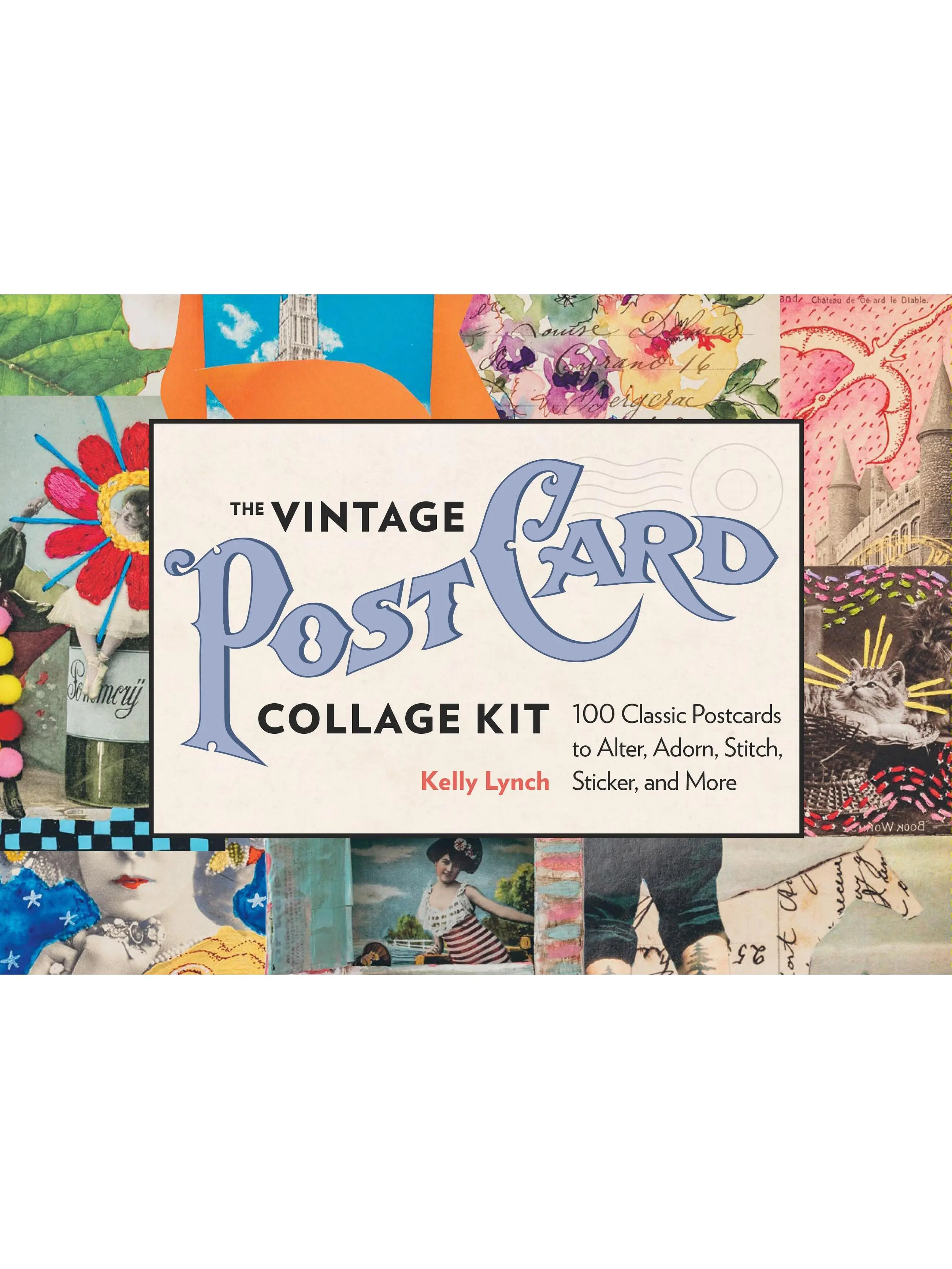 The Vintage Postcard Collage Kit by Kelly Lynch The Vintage Postcard Collage Kit by Kelly Lynch