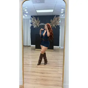 Rodeo denim romper - Blue