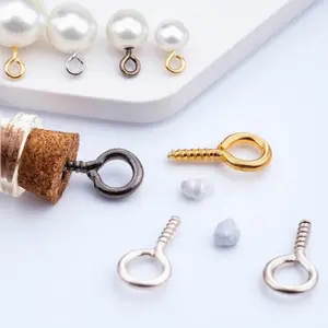 200 Pcs DIY Jewelry Making Kit with Eye Pins, Jump Rings, Earring Hooks, Clasps, Beading Supplies for Necklace Bracelet Craft, Rust-Resistant Metal Findings for Creative DIY Jewelry Accessories