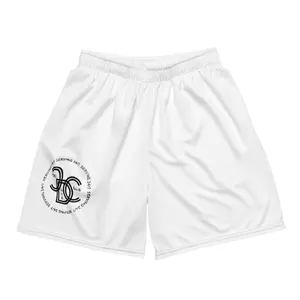 ccd serving 24/7 mesh shorts- white