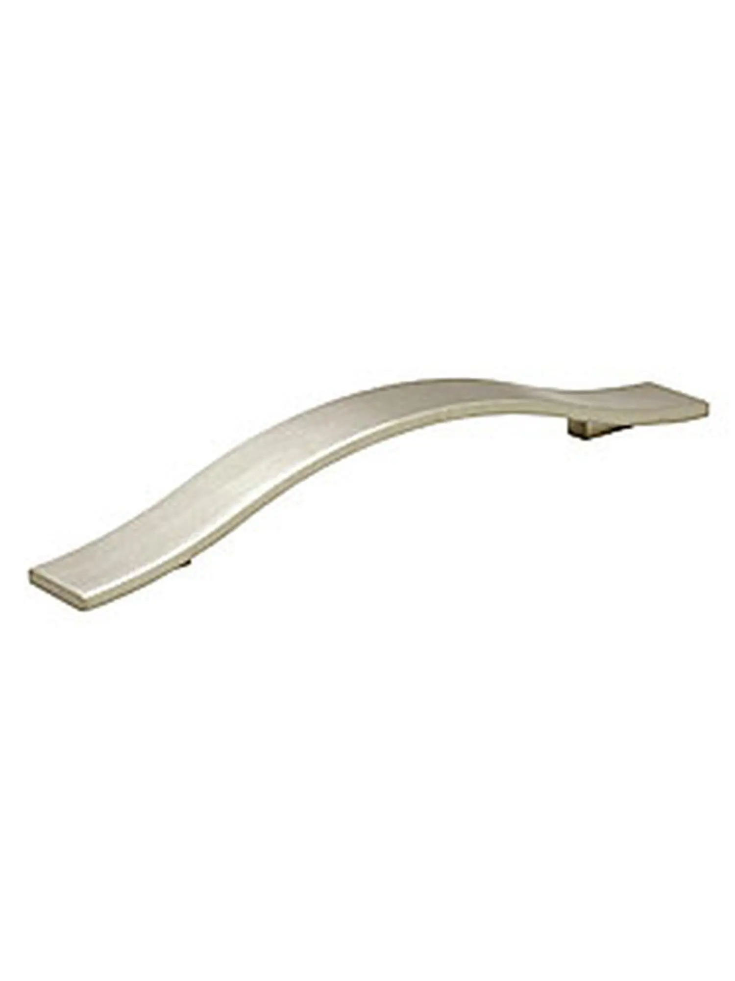 Topex Z01491600041 Contemporary Flat Wide Bow Pull, 160mm Bright Chrome, 1 1/8 h x 1 3/16 w in, Solid Construction, Sleek and Stylistic Touch, Any Room