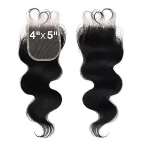 Human Hair Melt 4X5 HD Lace Closure
