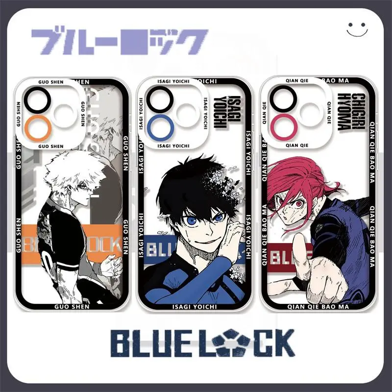 Blue Lock Phone Case For iphone11/12/13//14/15/16 Screen Protector  Protective - TikTok Shop