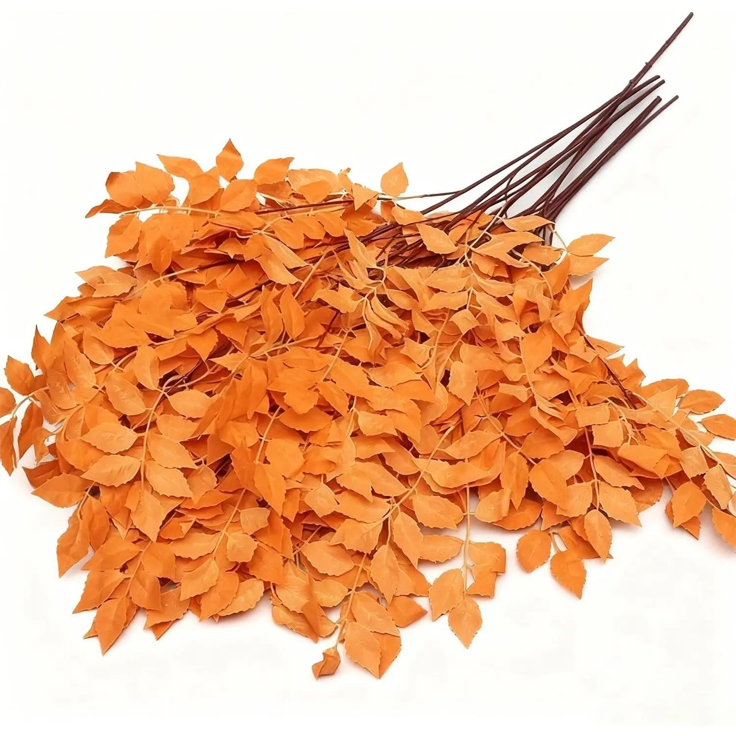 10/20pcs Orange Artificial Flower Real Touch DIY Display Fake Photography Accessories Fake Plants Props Wedding Chapel Decorations Aisle Runner Flowers(Color k)