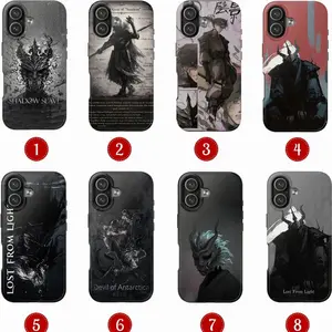 Sunless, Devil of Antarctica Shadow Slave Novel Phone Case for iPhone For Samsung, Phone Accessories, Cute Phone Case, Fashion Case, Perfect Gift for Her Him, Phone Case for iPhone, Creative Dual Layer Case