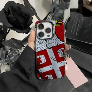 Serbia Flag Phone Case Color electrosilvering For iphone 17 16 11 14 15 12 Pro 11 Plus 13 Pro MAX Samsung Galaxy S25 S24 S23 A56 A55 A54 Drop case