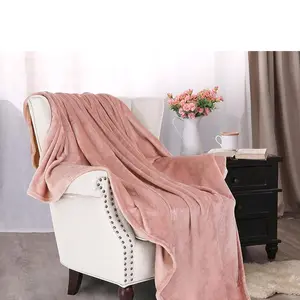 Rose Gold Fleece Blanket