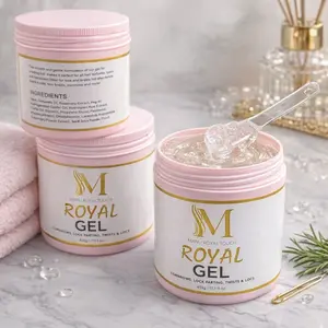 Manu Royal Touch Royal Gel – Extra Hold Braid, Twist, and Loc Gel (17.10 oz)