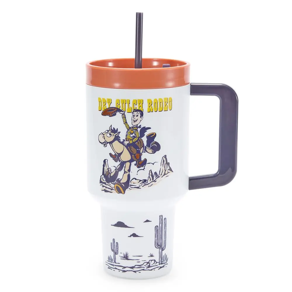 Disney Store Woody 33 oz. Travel Cup with Straw – Toy Story Disney Store Woody 33 oz. Travel Cup with Straw – Toy Story