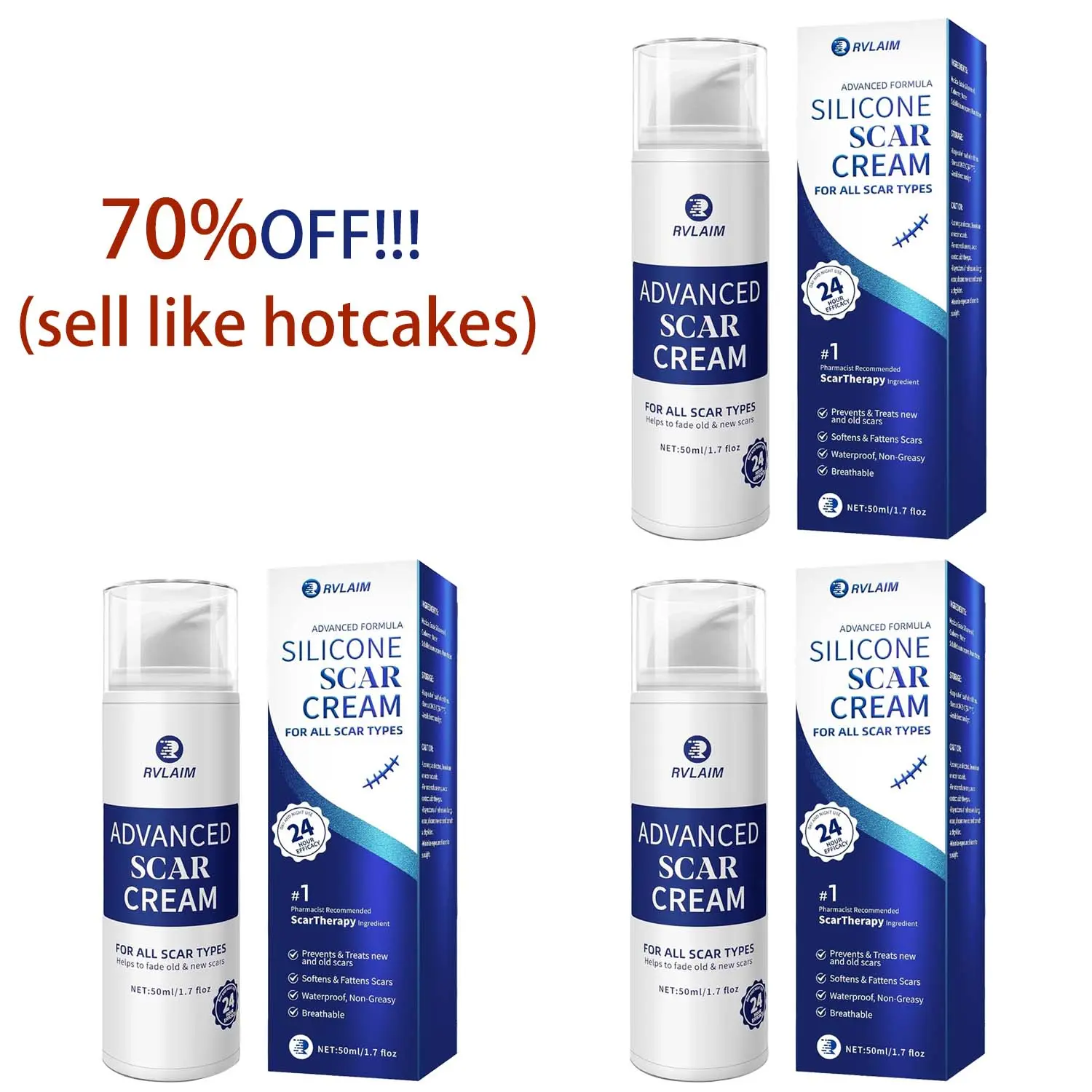 3pcs 70%OFF!!!(sell like hotcakes）