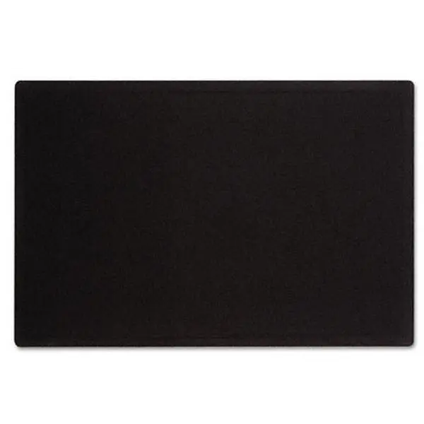 36x24 in Black Frameless Oval Fabric Bulletin Board, High-Density Backing, Wall-Mount, Horizontal-Vertical Design, Max Pin-Holding Power, Decor for Office Workers, School Classroom Support Board