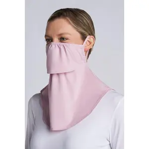 Vermilion Face Mask with Neck Coverage | Dusty Mauve