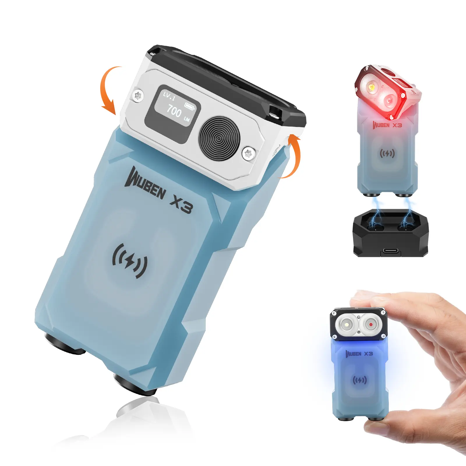 Blue X3+Charging Dock