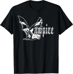 Casual Cotton shortsleeve tees Vampire Bat Shirt