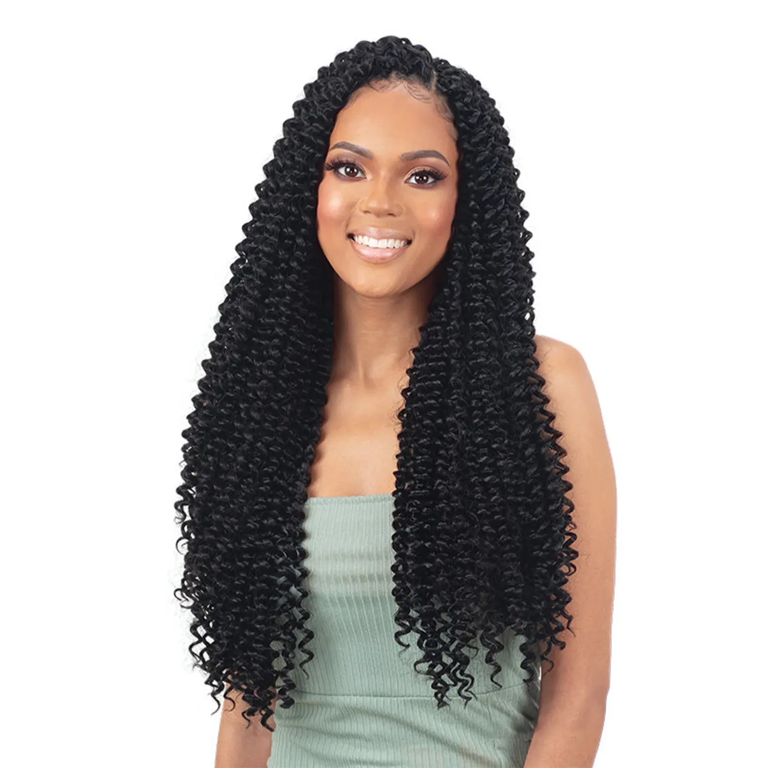 Mayde Beauty Crochet Braids 3X Lusty Water Wave 18"