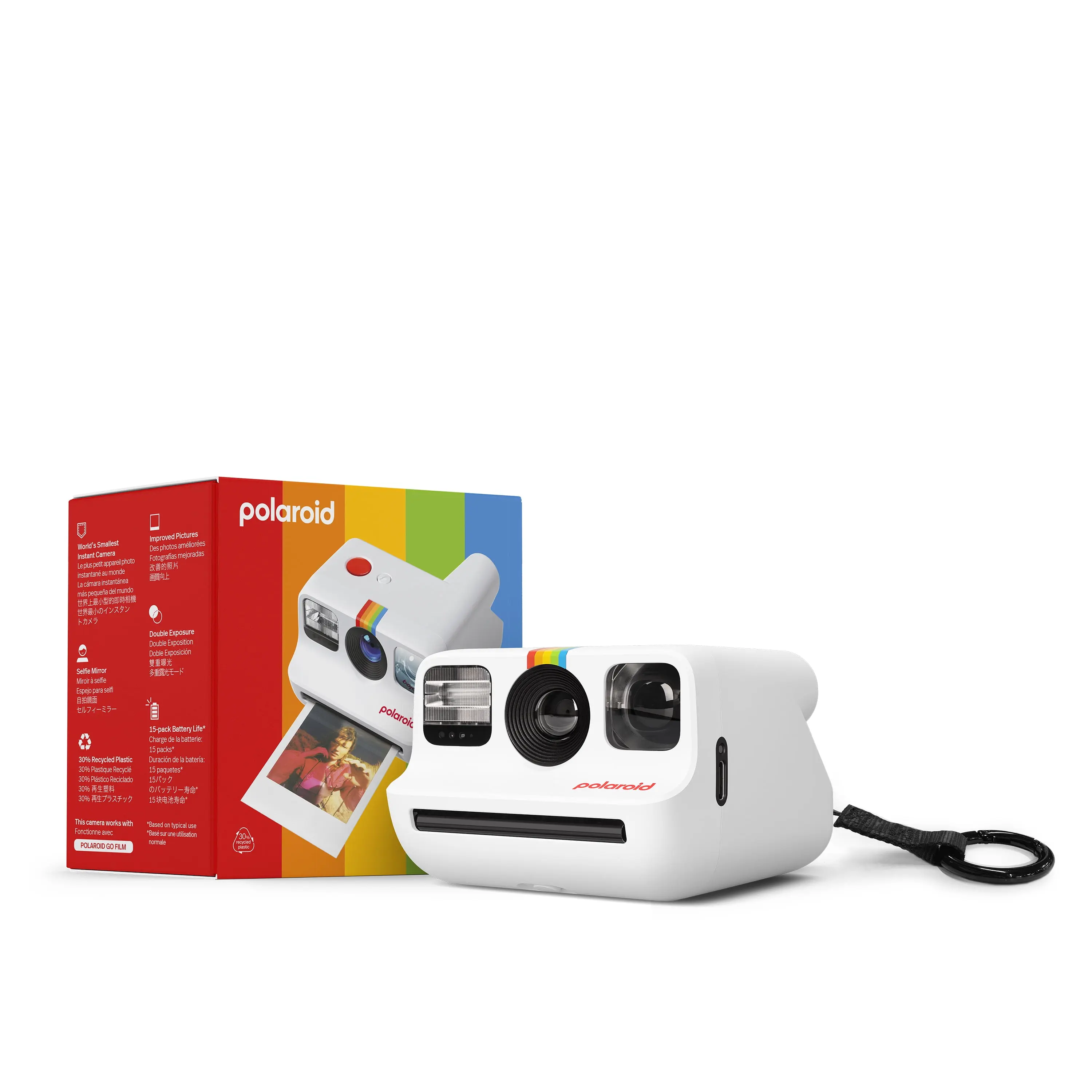 Polaroid Go Instant Camera Generation 2 - White