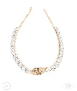 God's Girl Gold Choker