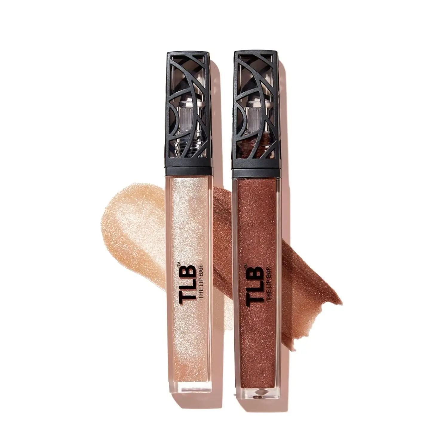 The Lip Bar Lip Gloss 2 Pack Bundle, with Hydrating Shea Butter, Trophy Wife & Extra