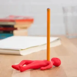 Funny Desk Pen Holder, Cute Dead Fred Pen Holder, Pencil Rack Desk Organizer, Desk Decor, Fun Gift Pencil Case, Desk Accessories