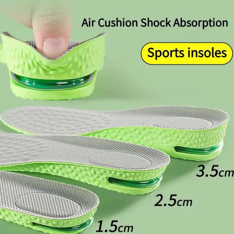 Invisible Height Increase Insoles Soft Cushion Fit Invisible Height Increase Insoles Soft Cushion Fit
