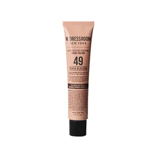[W.Dressroom] Moisturizing Hand Cream No.49 Peach Blossom - 50ml, Lightweight, Nourishing, Shea & Argan Oil, Sweet Peach Fragrance