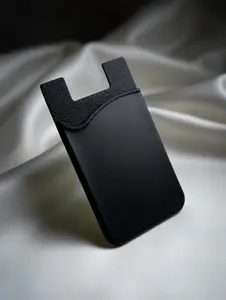 Ultra Slim Silicone Card Holder Wallet | Flexible, Anti-Slip, RFID Safe | Minimalist Pocket Wallet (Lurox Edition)