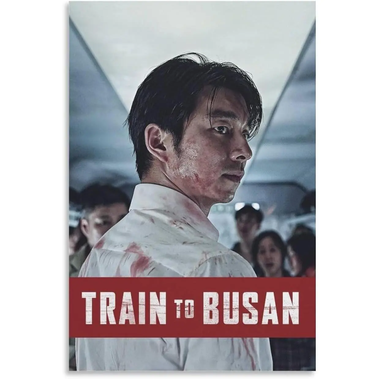 Train to Busan Artistic 2-Piece Poster Set, High-Detail Hi-Res Image Print Wall Decor with Premium Printing for Family Bedroom Room Decorations