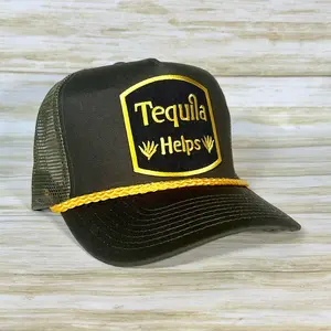 Tequila Help Drinking Trucker style Hat