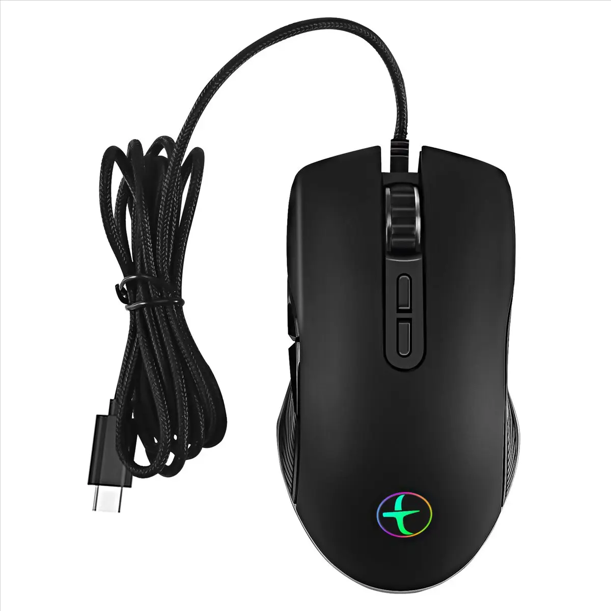 USB C Mouse Type C Ergonomic Wired Mouse RGB Gaming Mouse Optical Mouse