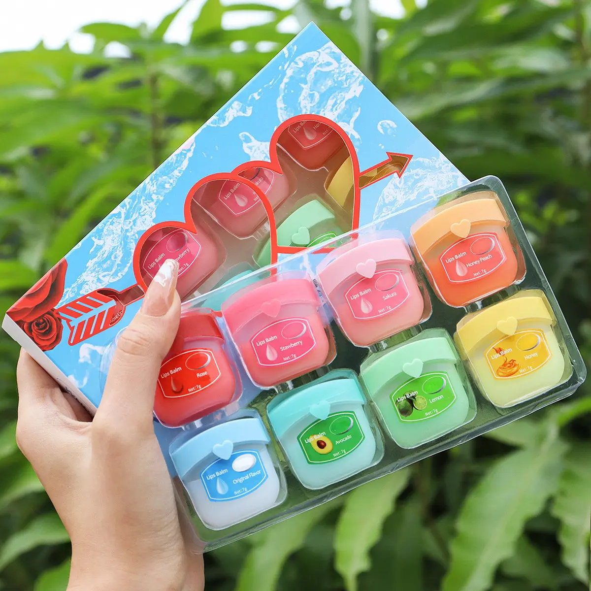 8Pcs Lip Balm Lip Mask Day and Night Sleeping Moisturizing Lip Gloss Lip Balm, Nourishing Lip Balm, Hydrating &Prevention Dry and Crack Lip Gloss Lip Balm