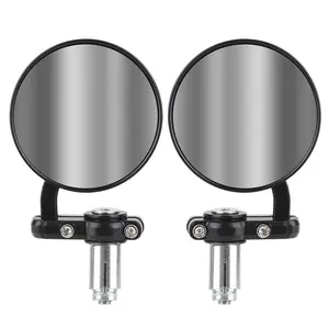 Universal Motorcycle Rearview Mirror, High-Quality Abs Material, Fits Most Motorcycles, Durable and Reliable Design, Easy Installation