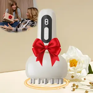Adjustable Smart Electric Durable Massage Gun - 21 Heads, 9 Speeds, Daily Deep Tissue Massager for Abs, Muscle Recovery, Pain Relief; Ideal for Home, Gym Use; Neck, Shoulder, Back Relaxation Tool (Home Supplies, Party Gift)