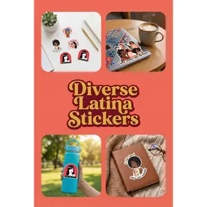 Diverse Latina Stickers Collection