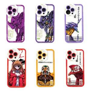 New E-Evangelion Mecha 01 02 Cover Clear Phone Case for iPhone 17 16 15 14 13 12 11 Pro Air Plus ProMax anti drop and phone case