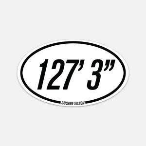 127' 3" Sticker