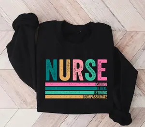 Retro Nurse Sweatshirt, RN Nurse Shirt, Nurse Week, Shirt For Woman, Nursing Shirt, Nursing School Tee