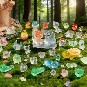 100 Pcs Mini Resin Animals, Assorted Animal Designs, Suitable For Adults, Micro Animals For Fairy Garden, Dollhouse And DIY Craft Decoration