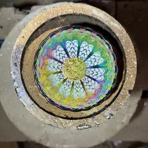 Handmade porcelain Jianzhan cup, teacup, drinking cup,kiln masterpiece LIN XING 18