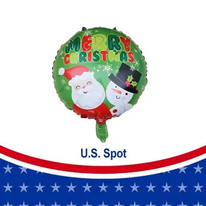 Christmas Decoration  Aluminium Film Balloon vertical christmas tree lights