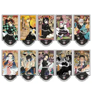 Kny Anime Style Acrylic Standing Figure, Desktop Decoration Ornament, High-Definition Second-Screen Character Standee, Anime Design