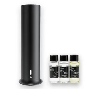 Hotel Series Pro Diffuser Discovery Kit 1000 sq ft 3 Luxury Oils 20ml Wireless Eco-Friendly Scent Gift for Bedroom Office Aromatic Amberwood