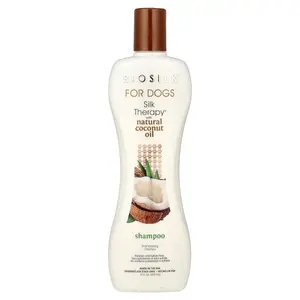 Biosilk Silky Therapy® with Natural Coconut Oil Shampoo, For Dogs, 12 fl oz (355 ml)